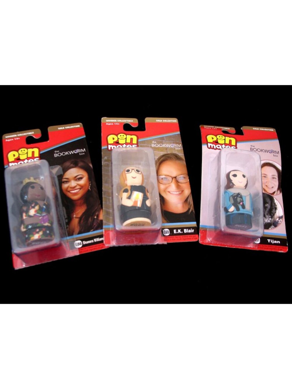 Pin Mates The Bookworm Box Shanora Williams, Tijan, E.K. Blair G56&G51-G69